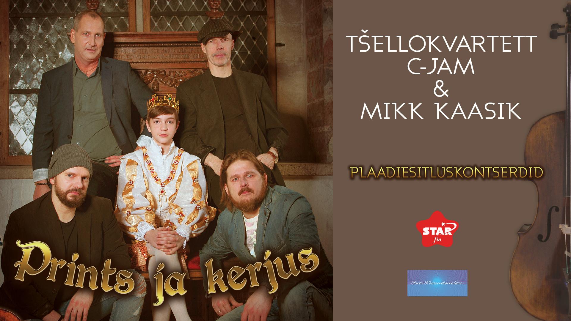 7387Mikk Kaasik and C-JAM present their album ‘Prints ja kerjus’ (‘The Prince and the Pauper’)