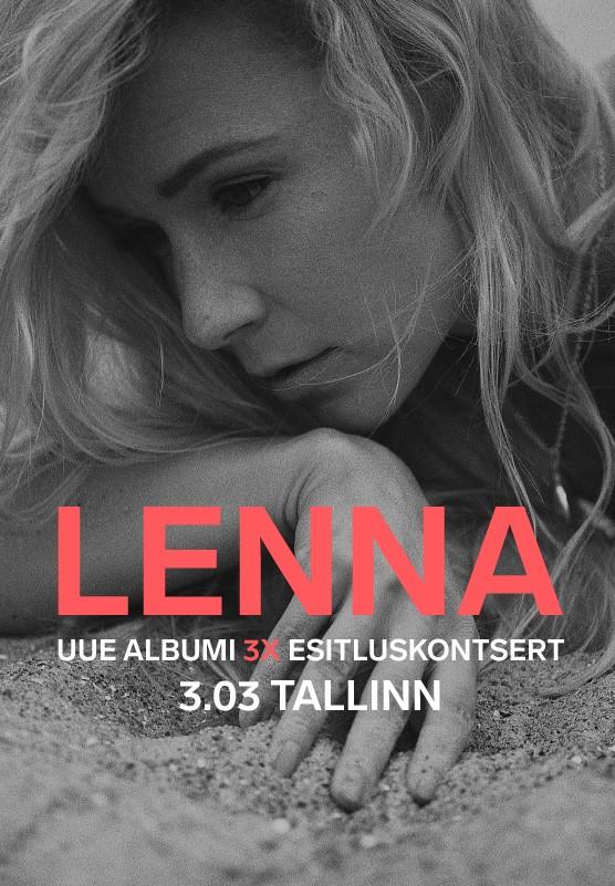 8876Lenna albumi „3X“ esitluskontsert Tallinnas
