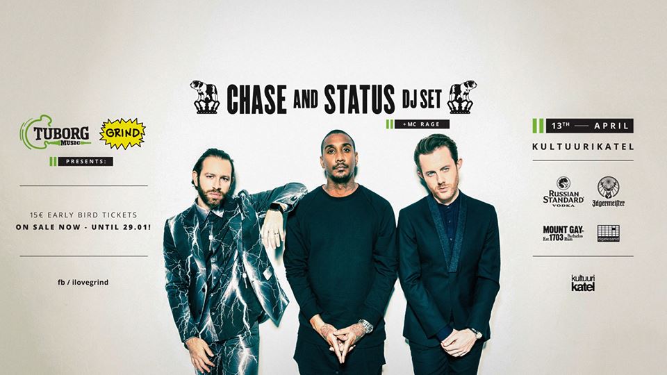 3387GRIND presents: Chase&Status & Mc Rage (UK)