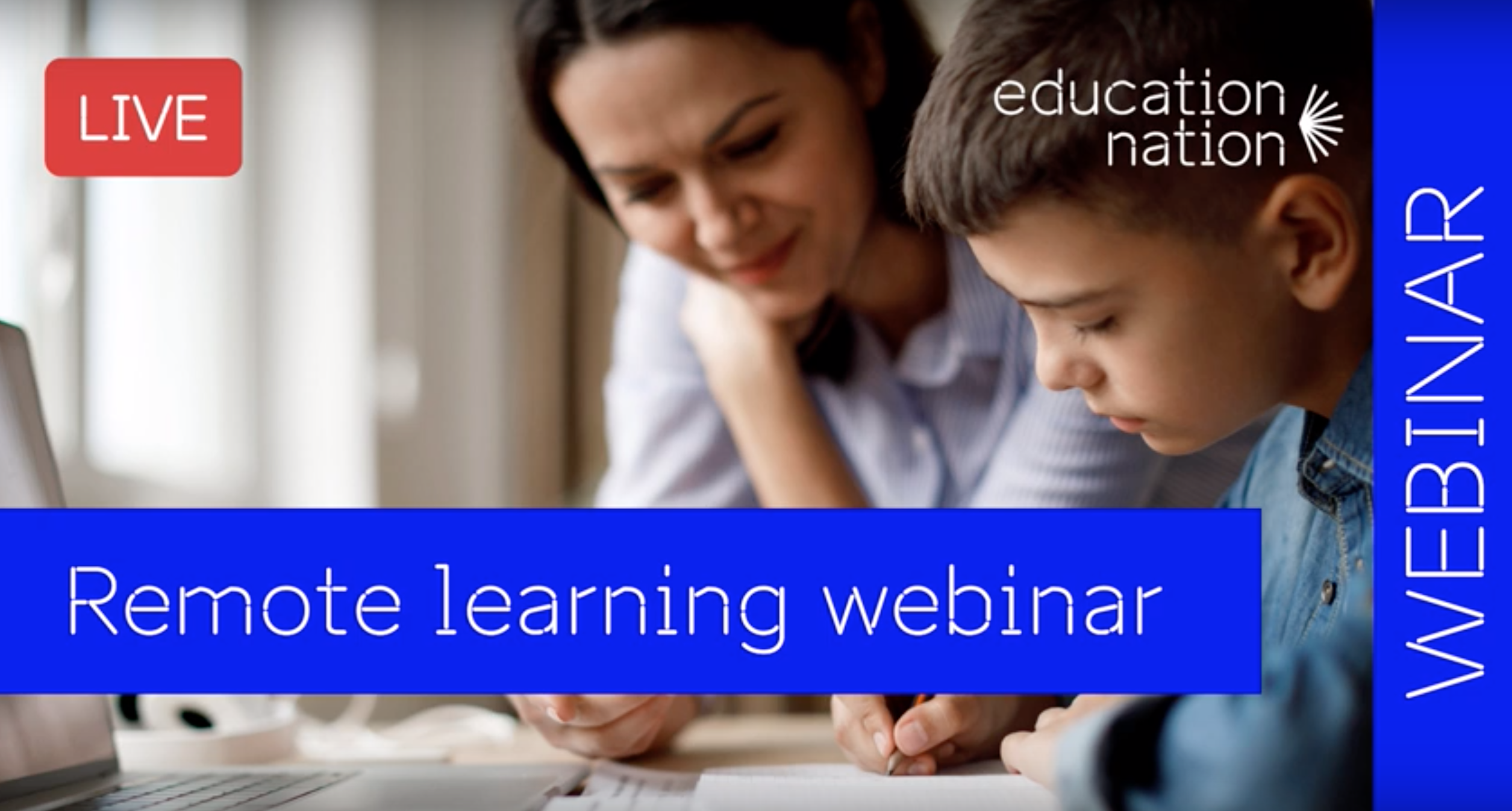 12689Remote learning webinar by Education Nation entitled ‘How to help kids while they are learning at home and stay sane at the same time’