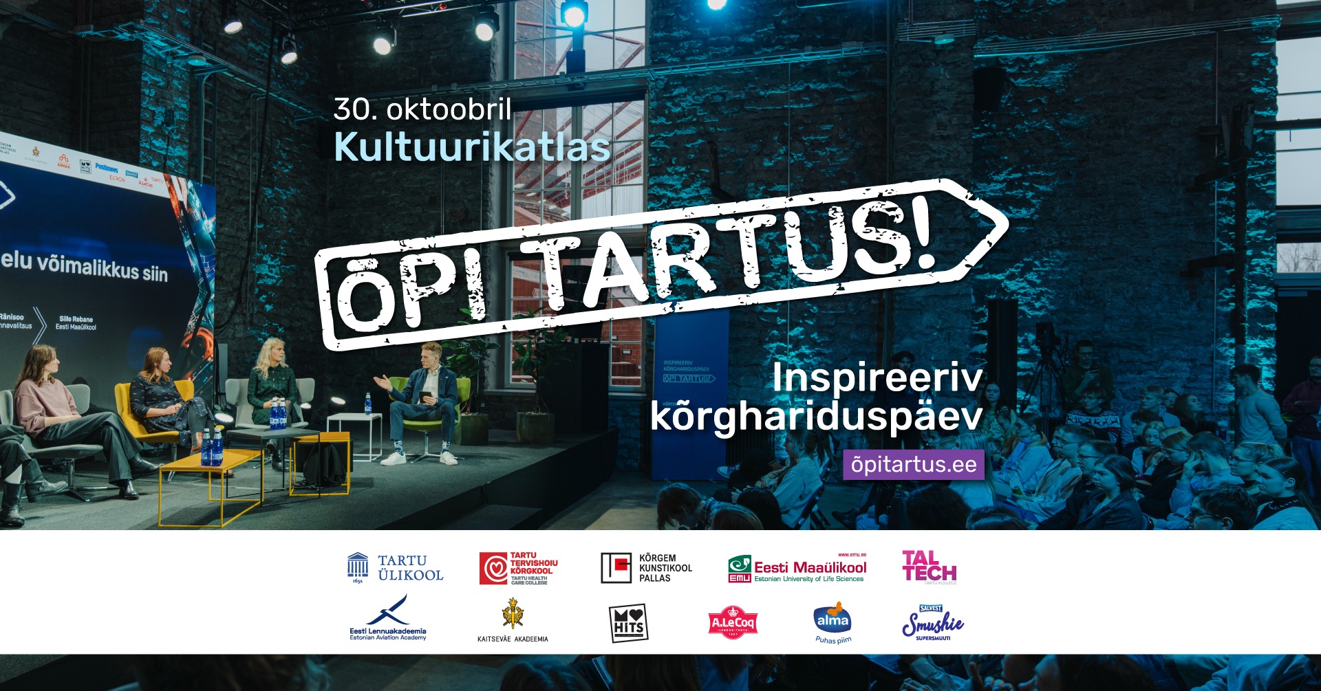 17348Kõrghariduspäev Õpi Tartus!