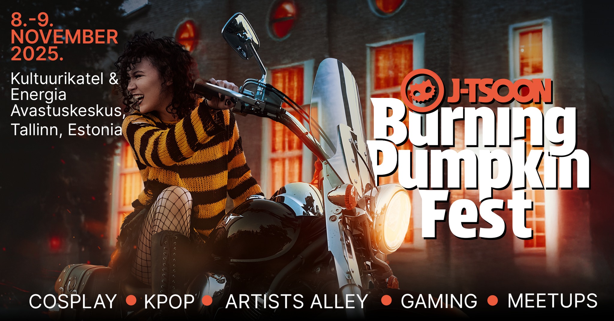 18519J-TSOON: BURNING PUMPKIN FEST