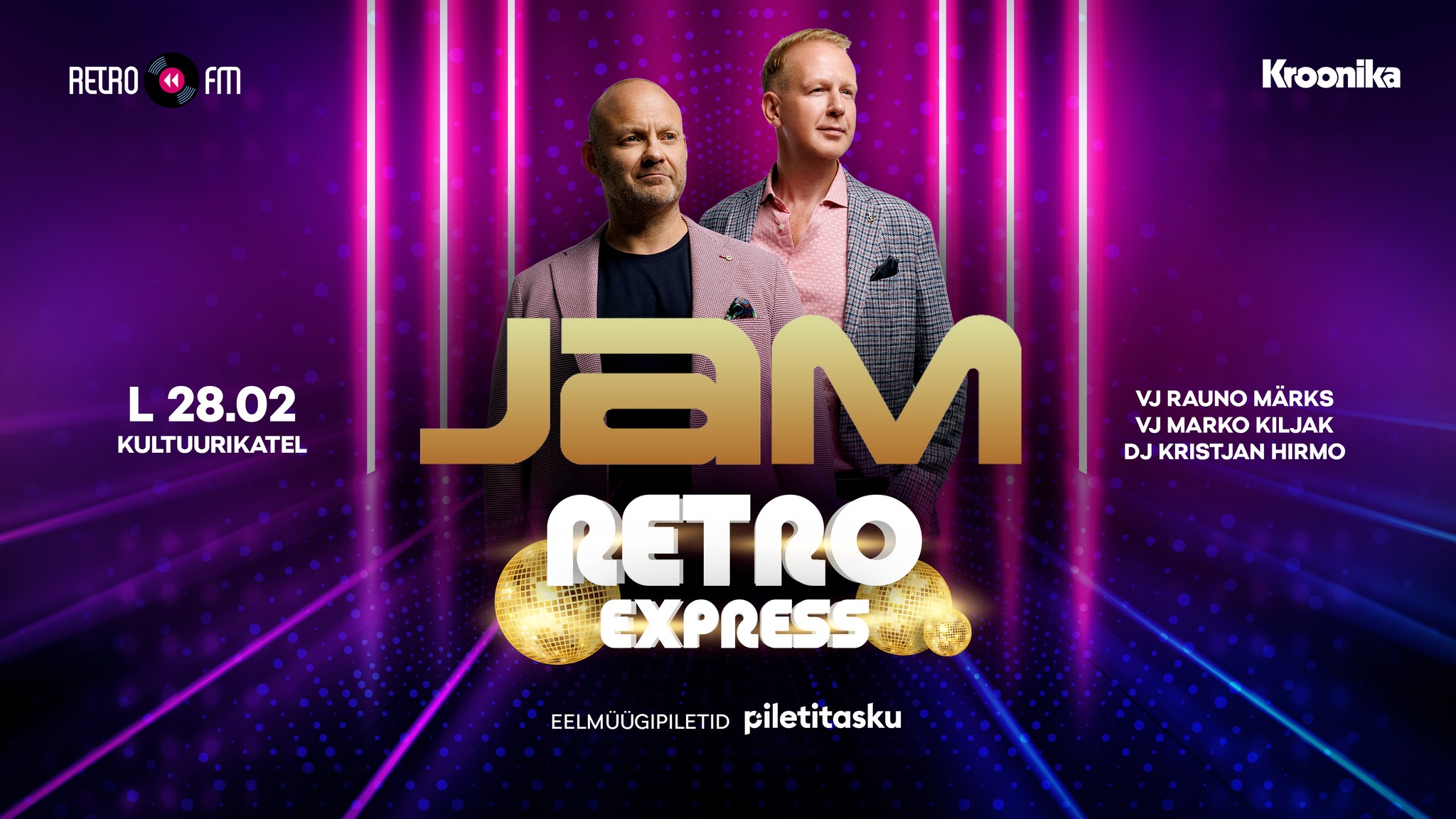 18642Retro Express JAM