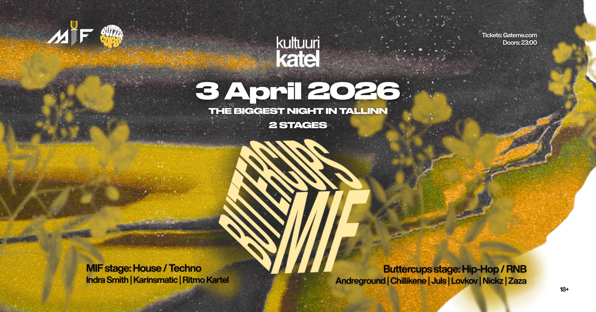 19018BUTTERCUPS X MIF