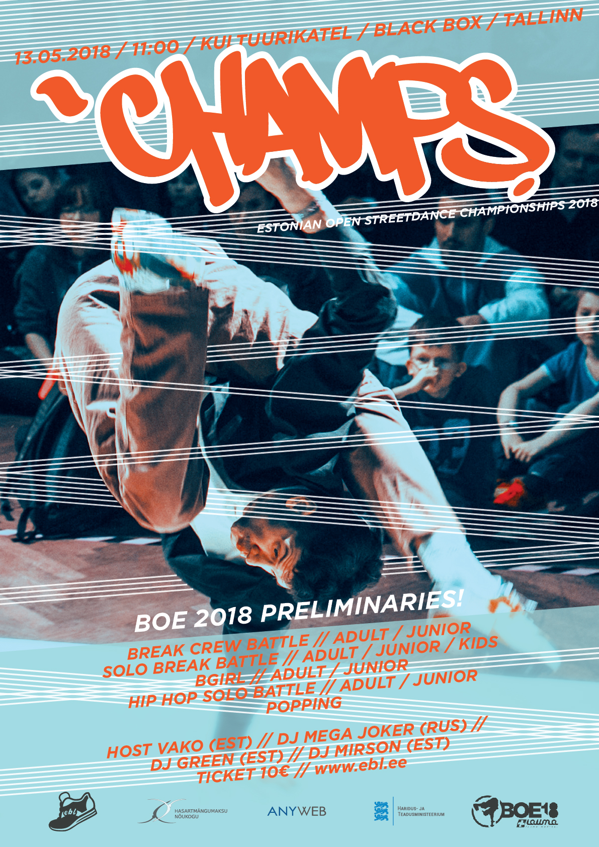 7124Champs – Estonian Open Streetdance Championships 2018