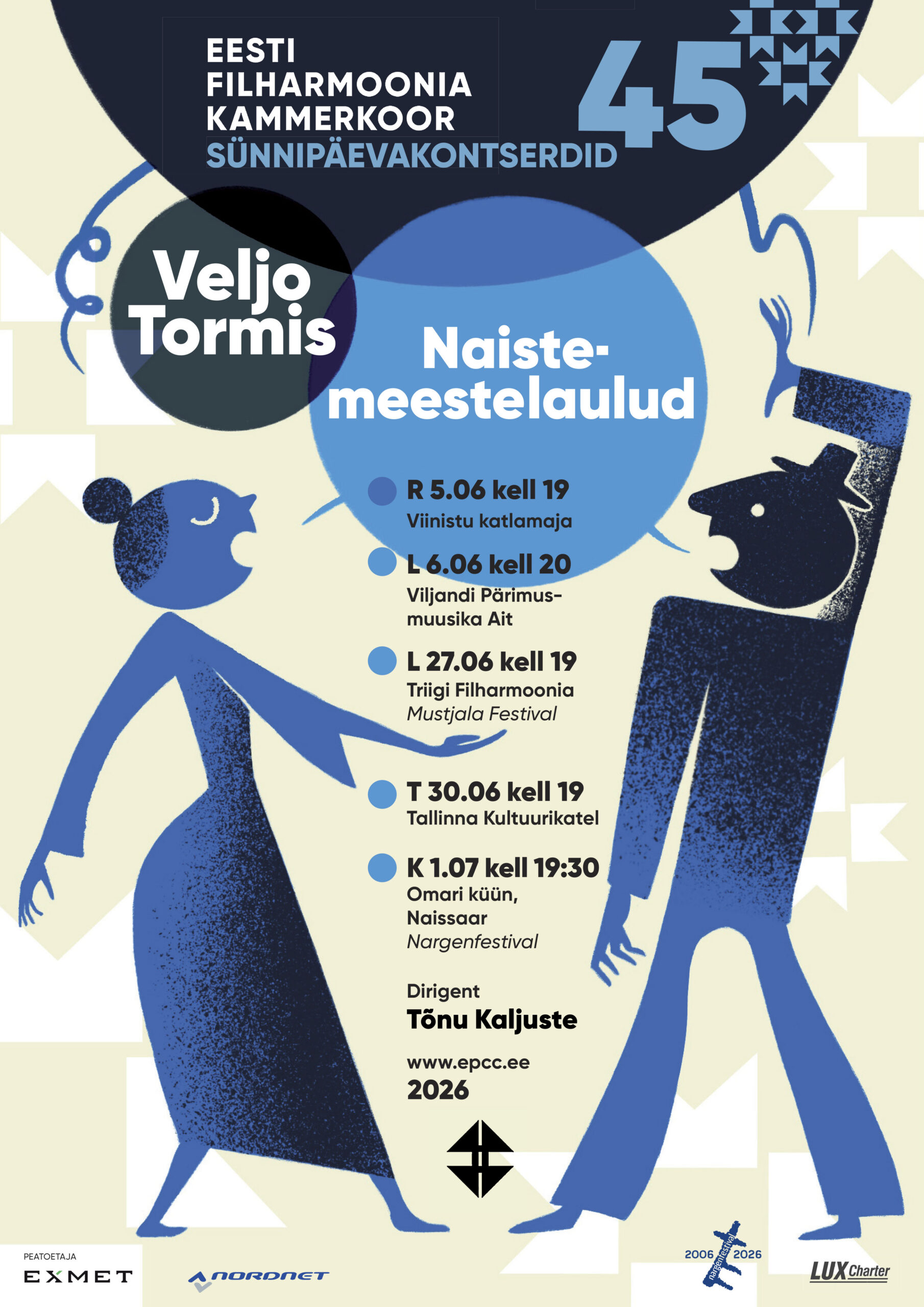 19095EFK 45. VELJO TORMIS. NAISTE-MEESTELAULUD