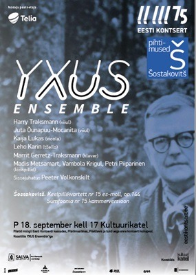 2623Concert series “Confessions. Shostakovich” YXUS ensemble